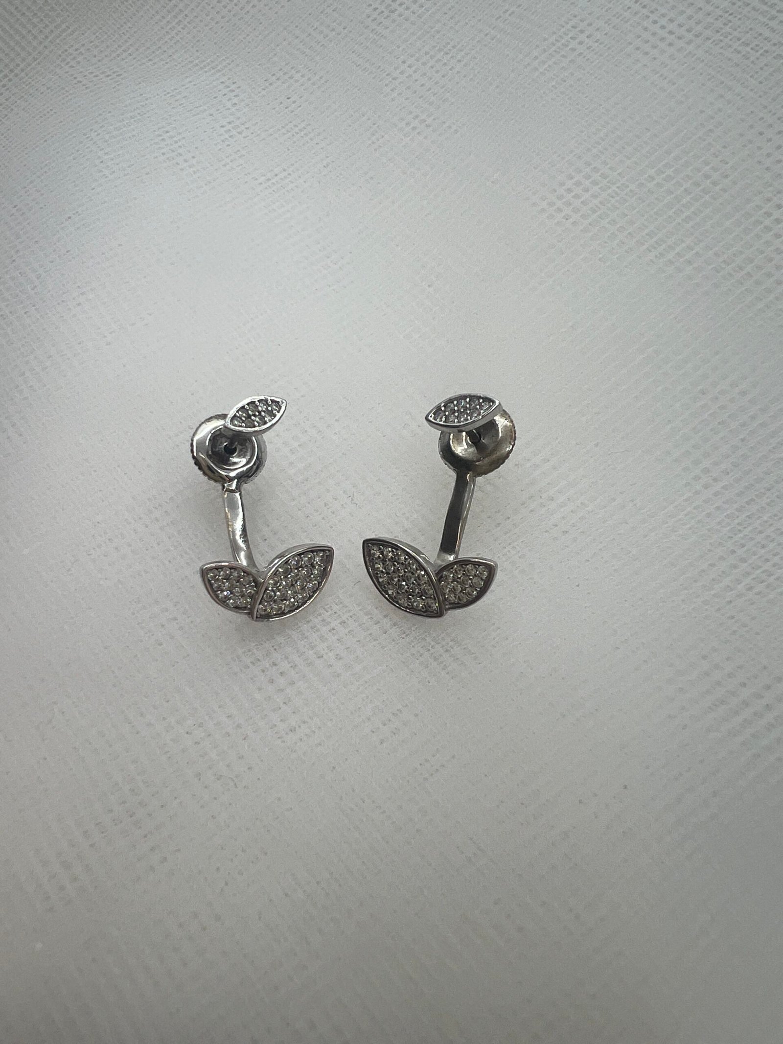 Pendientes de plata con circonitas